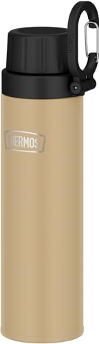 サーモス アウトドアシリーズ 水筒 保冷炭酸飲料ボトル キャリーループ付き 500ml サンドベージュ 保冷専用 RBAA-500 SDBE