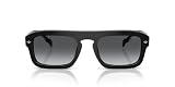 Vogue Eyewear VO5620S Sunglasses, Black/Gradient Grey Polarized, 53 mm