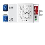 Helilyco 5,8 G Mikrowellen-Sensor-Schaltermodul für AC220 V LED-Licht, 360° Erkennungszeit, Empfindlichkeit, einstellbar, flammhemmend, ABS