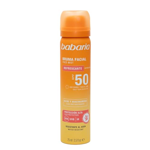 BABARIA BRUMA SOLAR FACIAL SPF50 75 ML