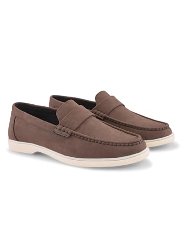 Image of Prolific Men's Slip-On Super Cushioned Loafer Shoes|Stylish & Comfortable with Soft Cushioned Insole