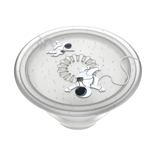 Image of ​​​​PopSockets Phone Grip with Expanding Kickstand, Adhesive Grip - Translucent Space Walk