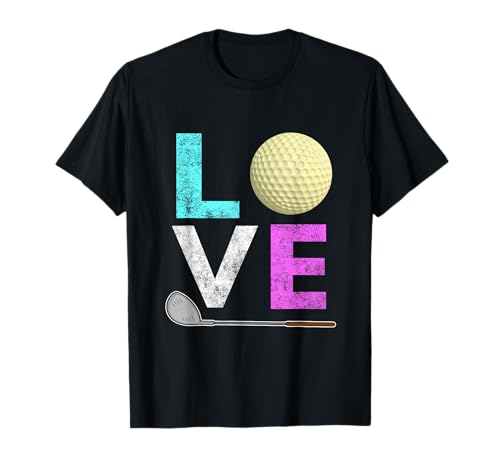 Product Image of the Girls & Women Love Golf Best Fun Lovers Gift T-Shirt