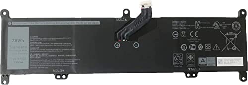 Batterie pour ordinateur portable JD33K stable de 27 Wh pour Dell XPS 10