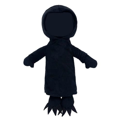 JhavexToy Nightmare Critters Peluche,Monster Game Plush Toy,Lindo Juguete de Peluche Inspirado en el Juego, Regalo Coleccionable-Negro