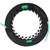 Litheli 0.08 String Trimmer Spool, Dual Line, Replacement Line for Litheli Brushless String Trimmer, 3 Pack
