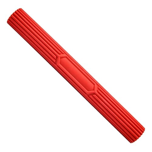 Flex Therapy Bar   Barra de resistencia para terapia flexible, alivia el dolor de tendinitis, mejora la fuerza de agarre (rojo)
