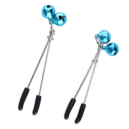 1 par de grampos de mamilo para mamilos da Exceart com clipe para mamilo sem perfuração e brinquedos