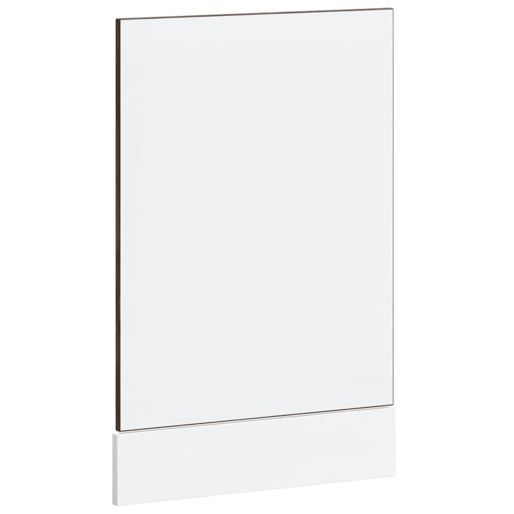 Lucca - Tapa para lavavajillas (madera de roble ahumado, 45 x 1,5 x 67 cm, placa frontal adecuada para muebles de cocina, sin mantenimiento, protege el lavavajillas en el comedor moderno