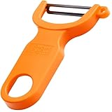 Kuhn Rikon Original Swiss Peeler, Orange, Set of 1