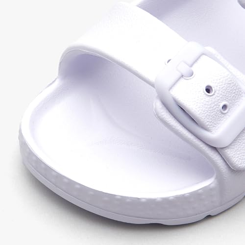 EasyStar Boys and Girls Lightweight Dual-Adjustable Sandal Buckles With Hook and Loop Heel Closure4
