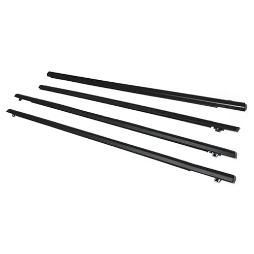 Joint d'étanchéité extérieur de fenêtre caoutchouc garniture portière voiture 4 pièces