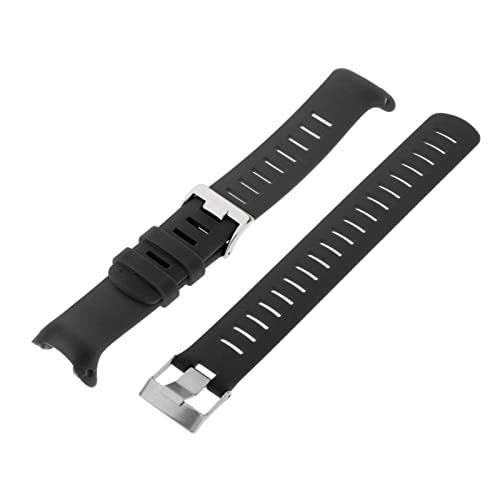 Silicona para relojes D4 negra con alta flexibilidad y diseño elegante 3