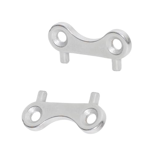 Lilaly 2pcs Boat Gas Cap Key 316 Stainless Steel Gas