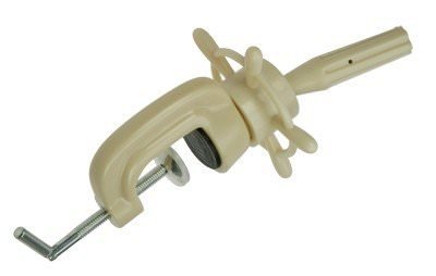 Preisvergleich Produktbild Schraubstock PVC weiß mit Lenkrad EX 70008 Mezzo