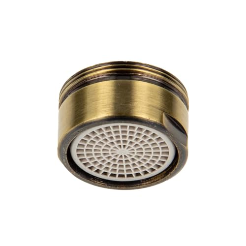 Preisvergleich Produktbild tecuro Mischdüse Strahlregler Luftsprudler Perlator M24x1 AG, bronze