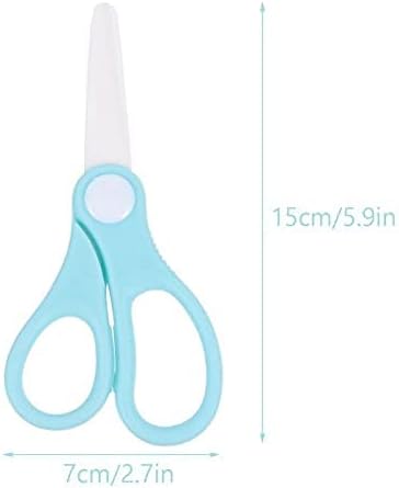Heavy Duty Kitchen Scissors 1pc Kitchen Gardening Scissor Ceramic Scissor MultiFunction Food Scissor for Home(Blue pink)