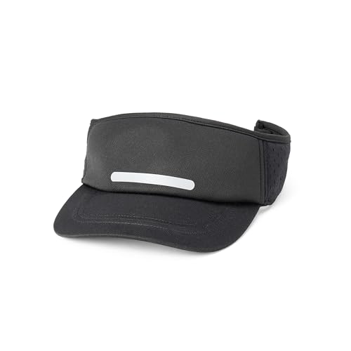 Amazon Essentials Mens Lightweight Golf Sport Visor Black One Size