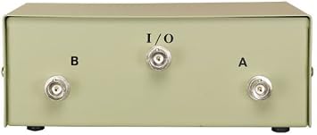 Cable Leader BNC Manual Data Switch Box (2-Way)