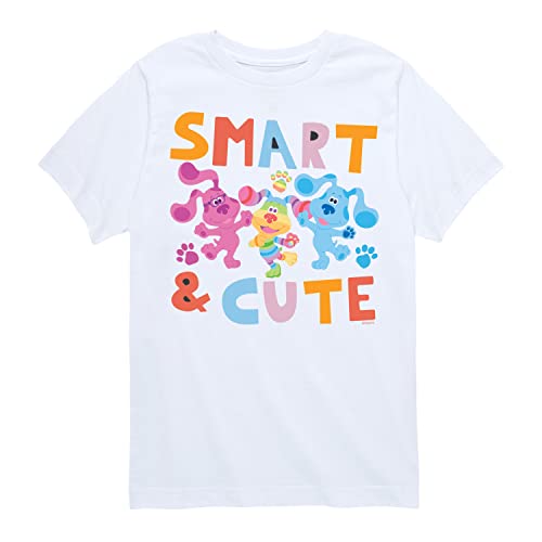 HYBRID APPAREL - Blue's Clues & You! - Smart & Cute - Toddler & Youth Short Sleeve Graphic T-Shirt