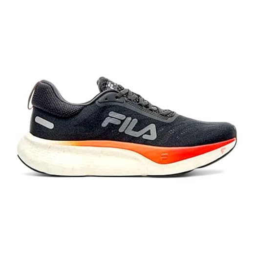 Tênis Fila Float Maxxi 2 Preto Vermelho e Laranja - Masculino - 43 - Preto