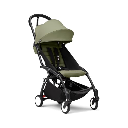 Stokke YOYO³ Kinderwagen, Olive, ab 6 Monaten