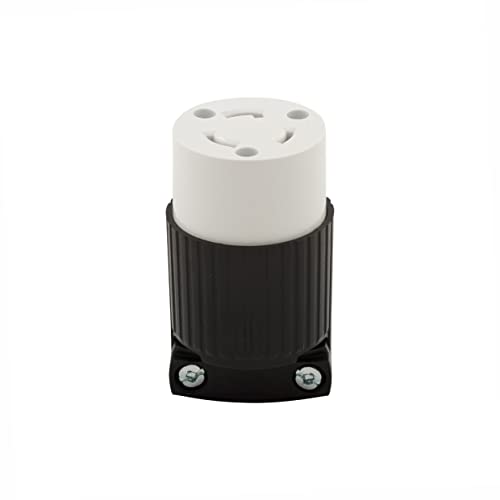 Conector Eaton L520C industrial de alta resistencia con blindaje Hart-Lock de 125V 2