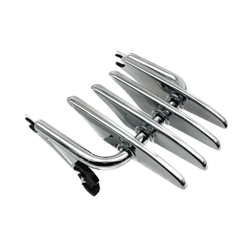 Porte-bagages furtif chrome haut de gamme pour Harley Davidson Touring 09-23
