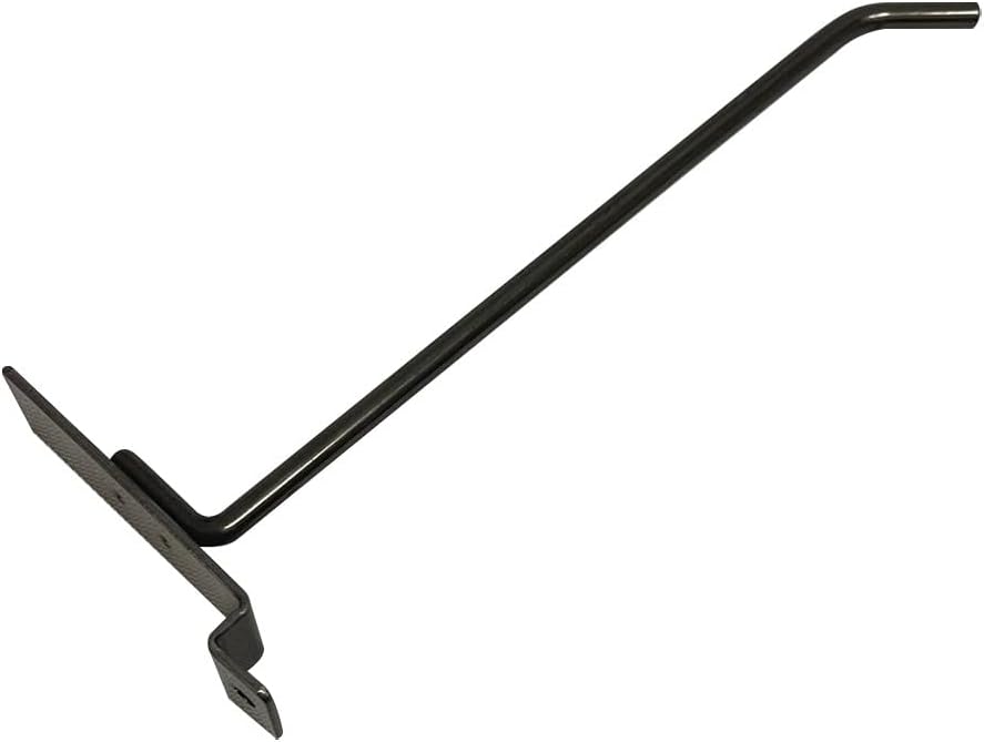 Prolinemax 24 Pcs 8'' Raw Steel Slatwall Hook Hooks Retail Display Wire Metal Hanger