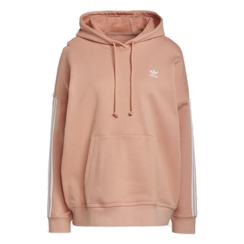 adidas Originals Womens Adicolor Classics Oversize Hoodie, Ambient Blush
