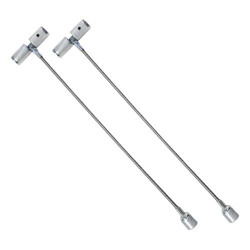 Image of DXNQ 2PCS Valve Stem Installation Fishing Tool, Valve Stem Puller Tire Repair Fishing Tool, Universal Auto Plug Core Remover for Valve Stem Installation and Removal, Car Accessories