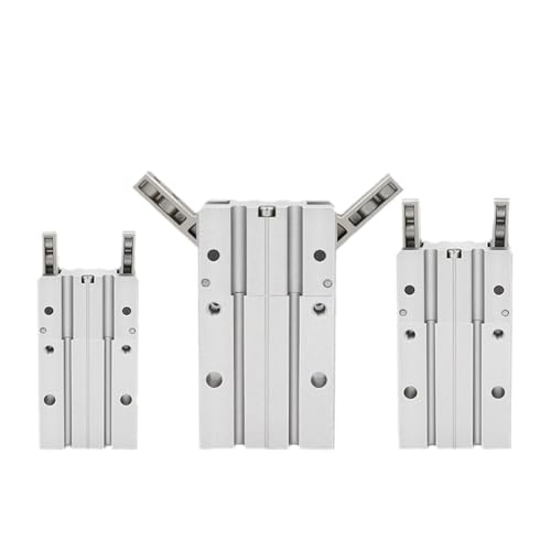 Dedo neumático HFR-10 pequeño con apertura angular de 180° para robótica 2