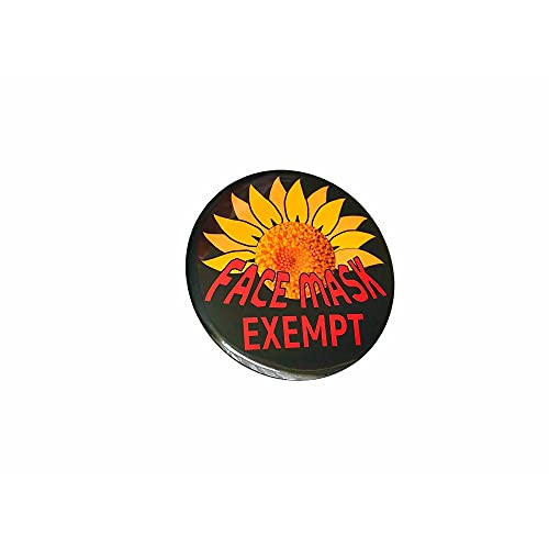Face Mask Exemption Information Badge Amazon.co.uk Handmade Products