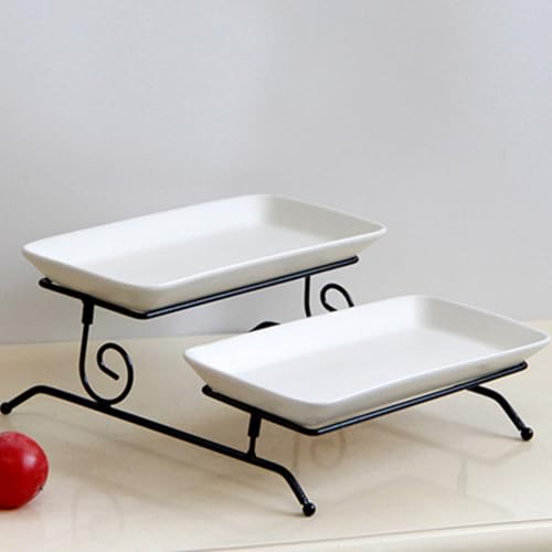 Plateau à desserts à étages double couche pour simplifier vos buffets - 7