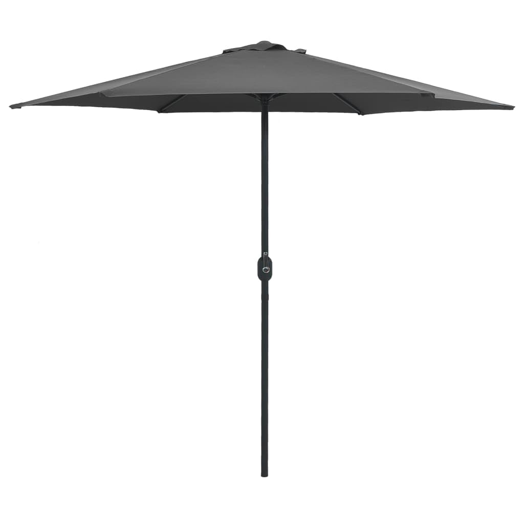 VIDAXL Outdoor Parasol - Extra Small - Black - Aluminium
