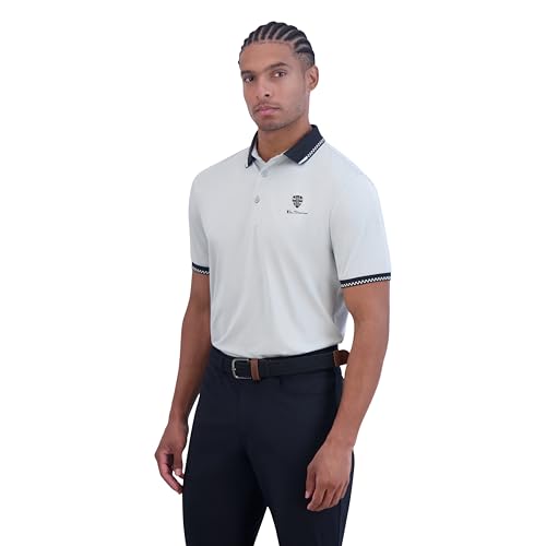 Camiseta polo para hombre Ben Sherman – Corte atlético, protección UPF+, transpirable y resistente a olores miniatura 5