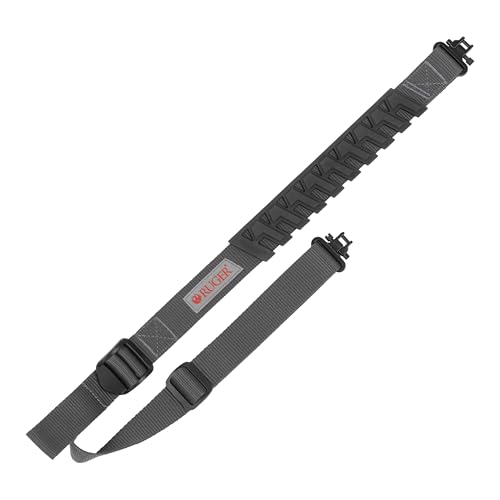 New Ruger Trak Web 36” Rifle Sling w/Swivels, 500lbs., Grey