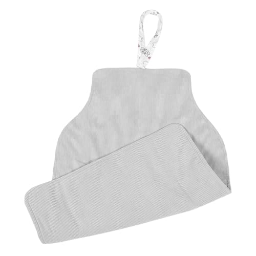 Beaupretty Cambiador De Pañales Cambiador De Viaje Alfombrillas Para Suelo Impermeable Gris Pu