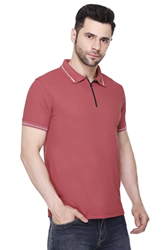 Image of Colors & Blends - Men's Activewear Zipper Polo