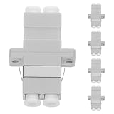 NUOBESTY 5stücke Glasfaserkabelverbinder Glasfaserkabel-koppler-kit Lc-koppler Glasfaserverbinder Glasfaserverbindung Lc-glasfaseradapter für Simplex-glasfaserstecker