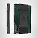 The Ridge Wallet - Slim Minimalist Compact Wallet and Card Holder, | RFID Protected Front Pocket Wallets | Integrated Cash Strap | Forest Green