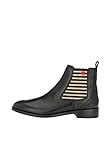 CRICKIT® Chelsea Boot Damen SUVI | Klassischer Chelsea Boot mit Streifen und Herzchen für Damen aus 100% Leder | Herz mit Streifen