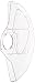 Hitachi 321367 Safety Cover C10FSB C10FSH Replacement Part