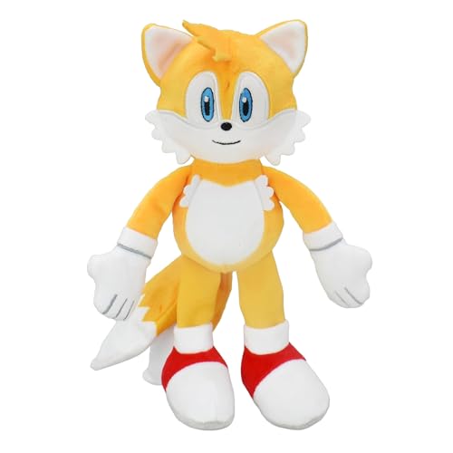Multipet Sonic Tails Plush Dog Toy, 9-inch