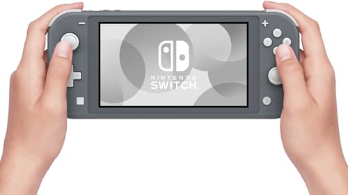 Image of Nintendo Switch Lite Console - (Japanese Version) | Handheld Gaming System | Compact & Lightweight | Region-Free | Built-in Controls | Great for Travel & Kids | Japanese Packaging (Gray)