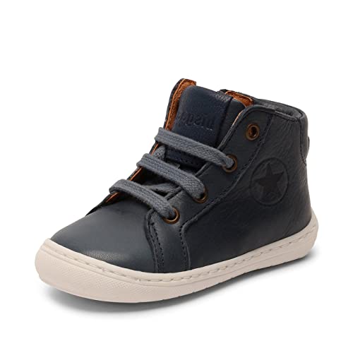 bisgaard Jungen Unisex Tage First Walker Shoe, Blue, 25 EU