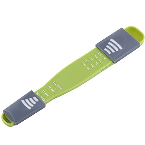 Cucharas medidoras ajustables - Doble End Cuchara dosificadora ajustable, cuantitativa, 8 varios, utensilios cocina hornear, accesorios cocina, para azúcar/sal/café/leche en polvo/proteína en polvo Cover