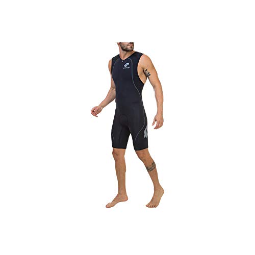 Macaquinho Multisport Flets Triathlon Preto - Masculino M