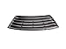 MP Concepts Rear Window Louvers; Matte Black Compatible for 08-23 Challenger