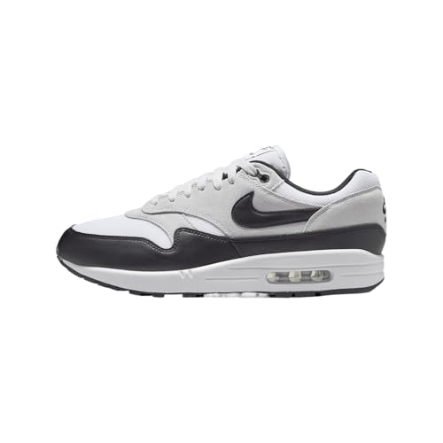 Nike Air Max 1 Essential Men's Shoes (FZ5808-102, White/Pure Platinum/Black)